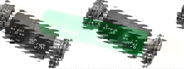 Plug Thread Gage: #1-8 Thread, 2B Class, Double End, Go & No Go